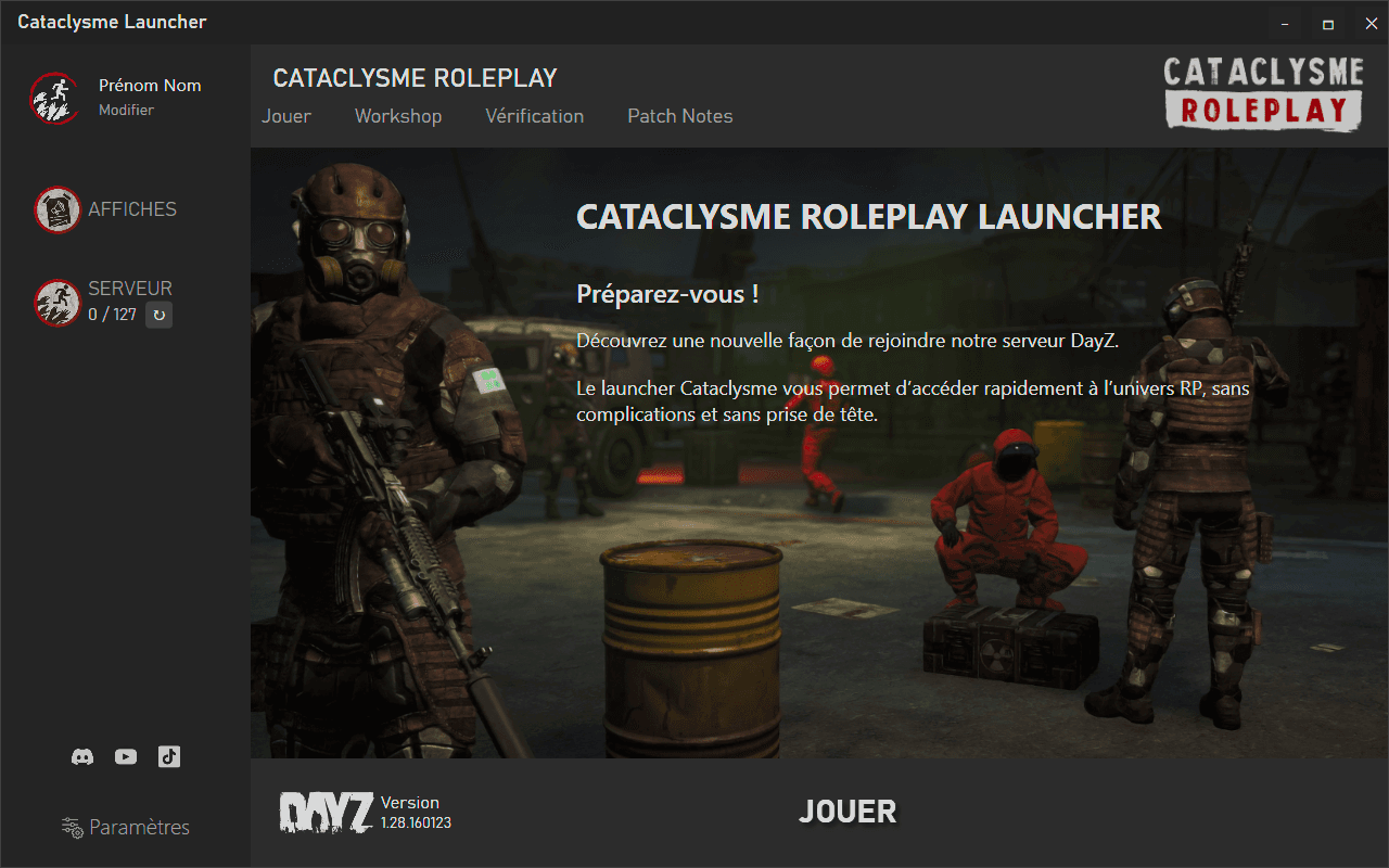 Cataclysme Launcher